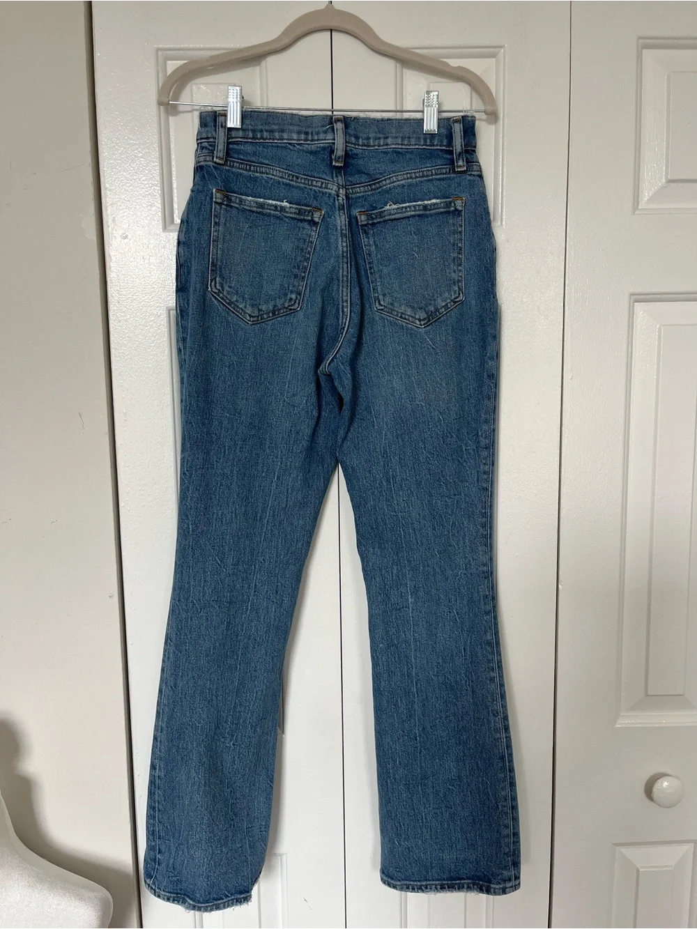 Abercrombie & Fitch Mid Wash Flared Jeans